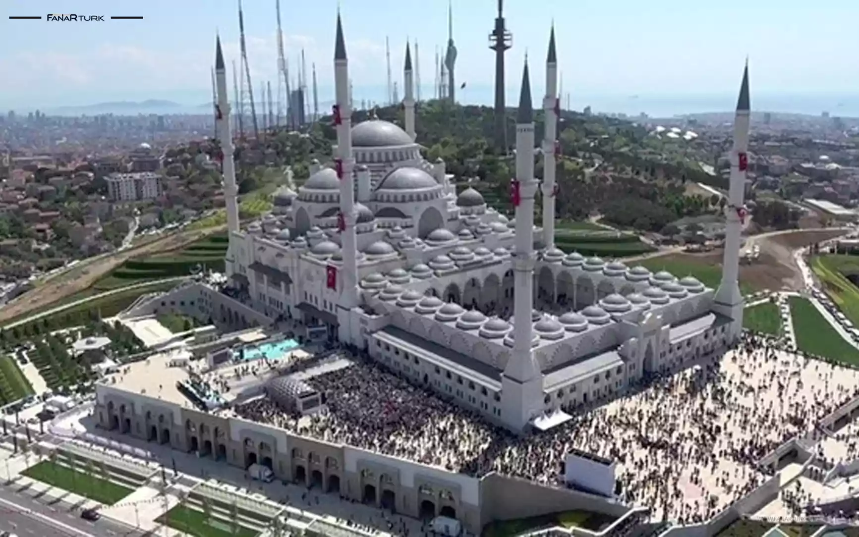 مسجد تشامليجا أكبر مسجد في إسطنبول